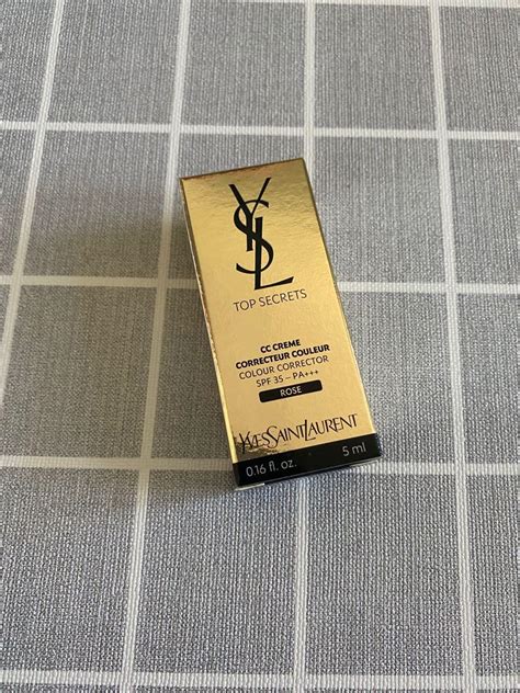 ysl cc cream rose|yhl skin care products.